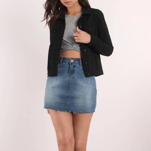 Stone Row Vol Stone Black Denim Jacket - Picture 10 of 10